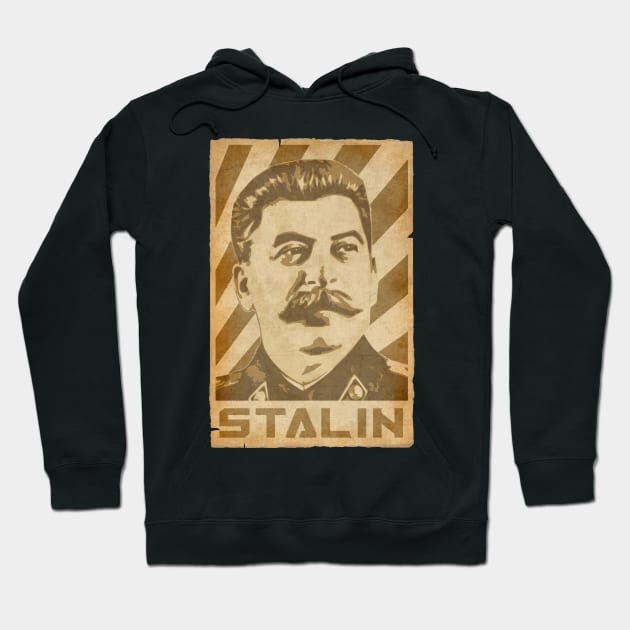 Joseph Stalin Propaganda Poster Hoodie by Nerd_art